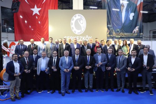 8. Çerkezköy Endüstriyel Fuarı “İhracatın Yıldızı” Ödül Töreni