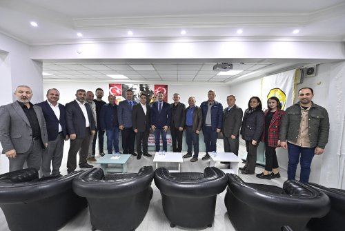Adalet Ve Kalkınma Parti̇si̇'Nden Odamıza Zi̇yaret