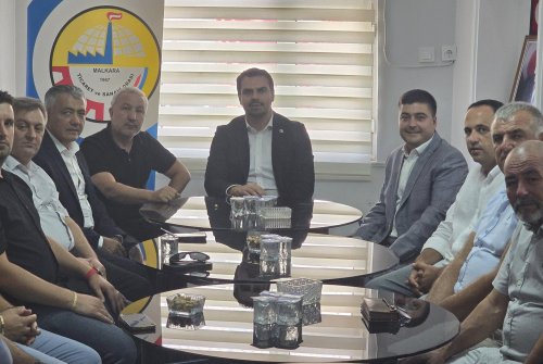 Adalet Ve Kalkınma Parti̇si̇ Teki̇rdağ Mi̇lletveki̇li̇mi̇z Sn. Gökhan Di̇ktaş'Tan Odamıza Zi̇yaret