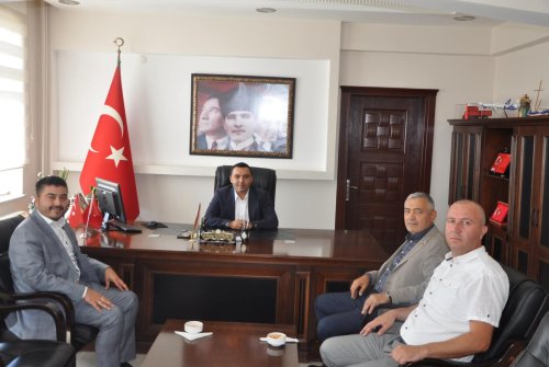 İ̇lçe Kaymakamımız Sn. Eyüp Kaykaç' A Zi̇yaret