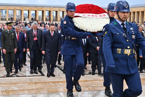 Malkara Ti̇caret Ve Sanayi̇ Odasından Anıtkabi̇r Zi̇yareti̇