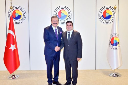 Tobb Başkanımız M. Rifat Hisarcıklıoğlu’na Ziyaret