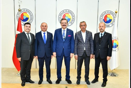 Tobb Başkanımız Sn. M.rifat Hisarcıklıoğlu’na Ziyaret