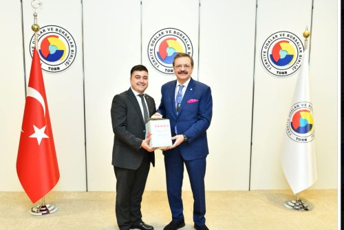 Tobb Başkanımız Sn. M.rifat Hisarcıklıoğlu’na Ziyaret